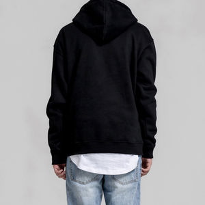 Oversized Basics Cotton Blended Fashion Wear Precio bajo Sudaderas con capucha de gran tamaño Uso al aire libre Sudaderas con capucha de gran tamaño para hombres - Product Image 5