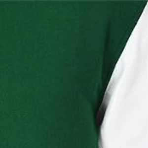 <b>Men</b> Classic Forest Green Varsity <b>Jacket</b> Authentic Athletic Letterman with Contrast <b>White</b> Leather Look Sleeves - Product Image 5