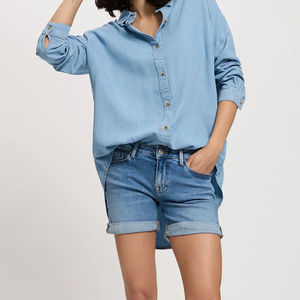 100% High Quality Breathable Fashionable Casual Comfortable Women's Denim <b>Shorts</b> <b>Low</b> Price Plus Sizes - Product Image 3