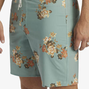 กางเกงว่ายน้ำชายหาดของผู้ชายกางเกงขาสั้นผ้ายืด4ทางรีไซเคิลมีคุณสมบัติแบบแข็งพิมพ์ลายได้ตามต้องการสำหรับ2025 - Product Image 5