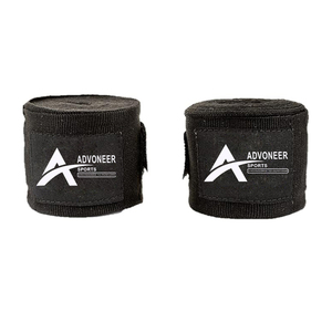 Enveloppes à main de boxe de haute qualité avec matériau en caoutchouc Impression de logo personnalisé Conception élastique durable pour l'entraînement de boxe - Product Image 1