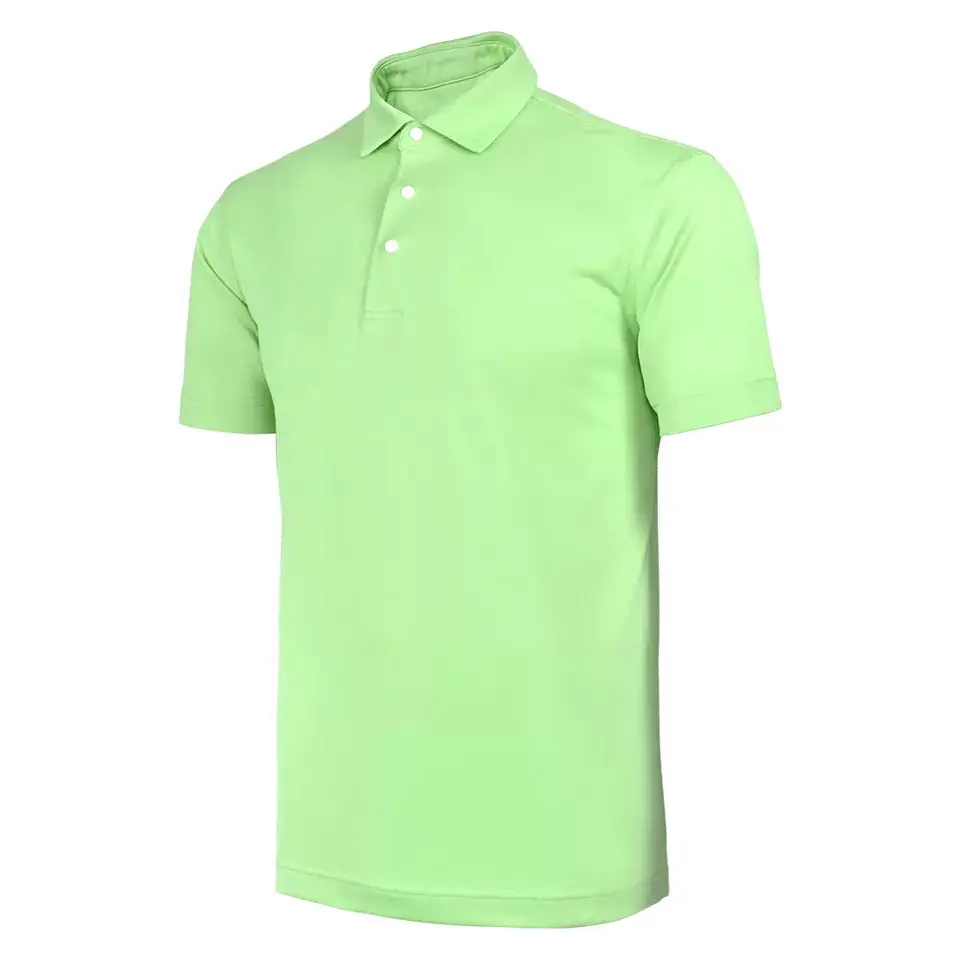 독점 제공: 프리미엄 폴리에스터 스판덱스 골프 폴로 셔츠에 로고 맞춤 설정