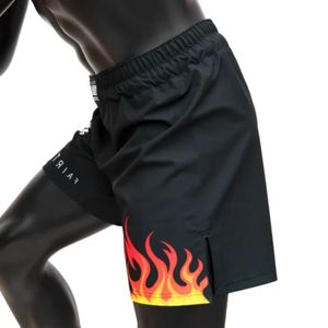 กางเกงต่อยมวยสำหรับผู้ชายกางเกงฝึกซ้อมแบบกำหนดเองกางเกง MMA แบบนิ่มแห้งเร็วระบายอากาศได้ดี - Product Image 3