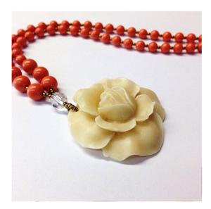 Handmade Religious African Style Water Buffalo Horn Necklace Eco-Friendly Angel <b>and</b> Buddhism Inspired High Quality Jewelry - Product Image 5