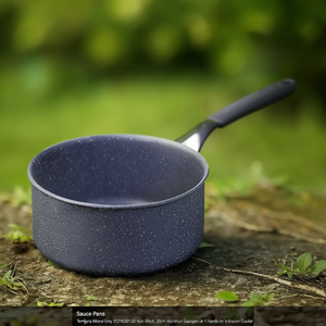 Casseruola Alluminio antiaderente (20cm) fonda 1 manico TEMPRA MINERAL Grigio 012163031120 - Product Image 3