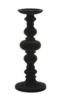 Ensemble de 3 bougeoirs en métal noir modernes, style industriel géométrique, décoratifs, pour centre de table de mariage - Product Image 4