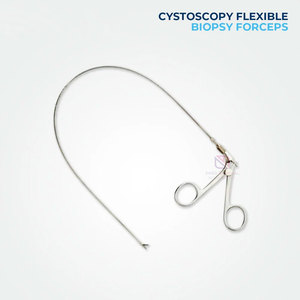 Pinzas de agarre flexibles para cistoscopia manual de acero inoxidable, superventas - Product Image 3