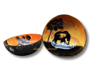 Wholesale Vietnam Handicraft Lacquer Coconut <b>Bowl</b> Modern Style Colorful Good Choice - Product Image 6