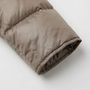 Chaqueta Acolchada Tejida de Invierno para Mujer, 100% de Alta Calidad, Impermeable, con Exterior de Seda y Forro de Felpa, Moderna, Transpirable, para Otoño e Invierno - Product Image 6