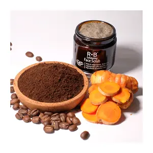 Flash Sale Produk Perawatan Kulit Scrub Wajah Pengelupasan Mengandung Bahan Organik Seperti Minyak Kelapa Tumeric Ekstrak Coffea Arabica