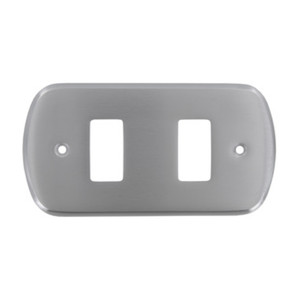 Coprinterruttore "Aurora" Cromo Satinato Misura B - Product Image 1