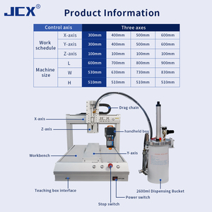 Mới bán tự động <span class=keywords><strong>3</strong></span> trục Robot <span class=keywords><strong>2</strong></span>.6L keo máy phân phối keo điền Thiết bị dây chuyền sản xuất - Product Image 2