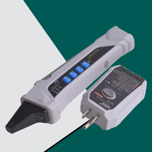 Giá trị + wt15a kỹ thuật số rò rỉ chuyển testers & Circuit Breaker Finder gfci mạch Tester ngăn chặn điện giật 1 năm bảo hành - Product Image 5