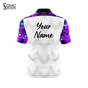 THE Custom <b>Bowling</b> Jerseys High-Quality Sublimation Printing Breathable Comfortable <b>Bowling</b> - Product Image 2