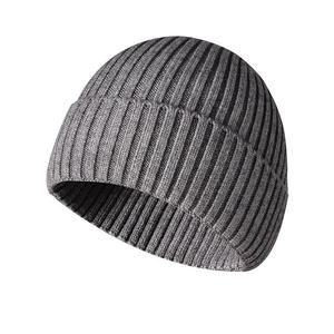 Gorro de Pescador Premium, Gorro de Invierno de Punto Acanalado Suave, Estilo Corto, para Ropa Urbana y Marcas de Moda Casual para Hombre - Product Image 5