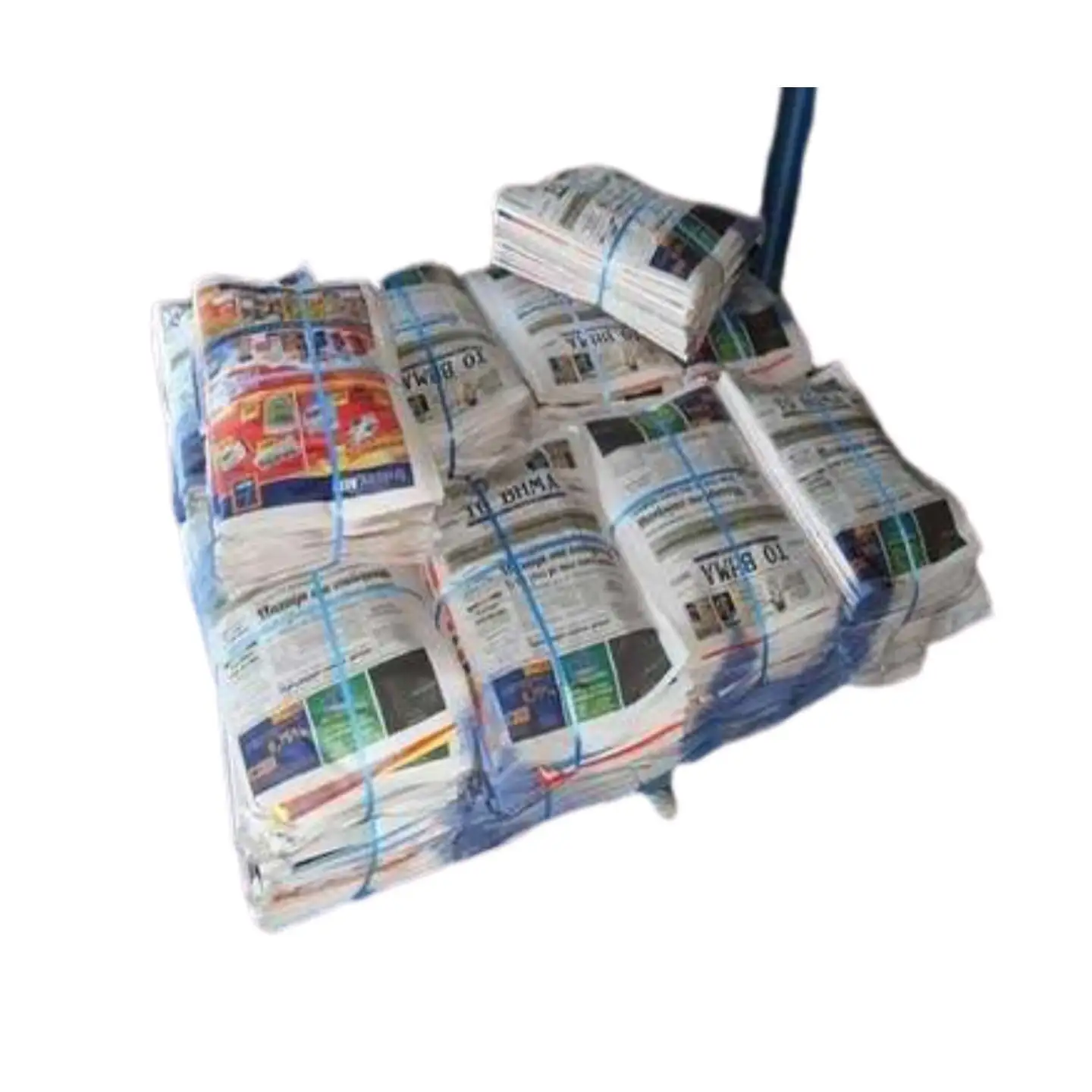 Kualitas tinggi lebih dari koran yang diterbitkan Scraps kertas Kraft bungkus Occ kertas limbah kertas kardus potongan tisu