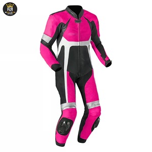 Combinaison de course de moto en cuir Combinaison de moto et de course automobile en cuir pour hommes Équipement de motard léger OEM 2025 - Product Image 3