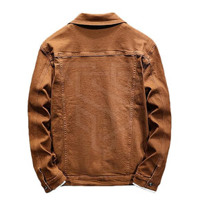 Nouvelle veste en jean pour homme, col montant, style streetwear hiver, service OEM, meilleure qualité - Product Image 2