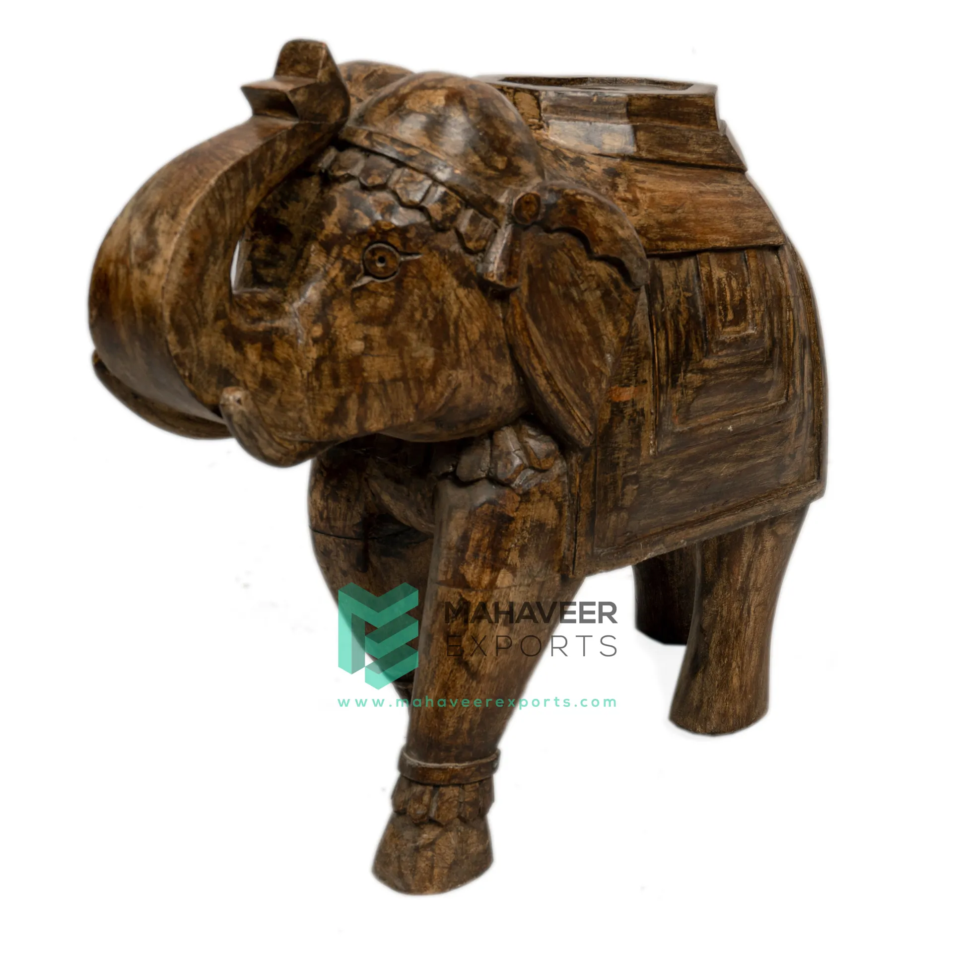 Wholesale Decorative Realistic Design Elephant Figure Home Decor Popular Hand Crafted Animal Figure and Gift Accessories