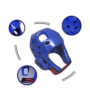 Accessoires de boxe en cuir véritable de haute qualité Protection de la tête confortable MMA entraînement protège-tête de boxe - Product Image 6