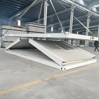 Prix de la remorque de restaurant préfabriquée robuste en forme de Z, personnalisable, 20 pieds, 30 pieds, 40 pieds, 2 à 3 chambres, 1 salle de bain, maison conteneur pliable et extensible
