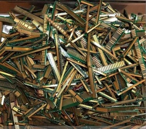 Top Selling Gold RAM Finger Scrap for Recovery - Product Image 1