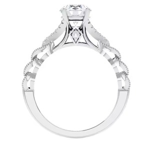 925 Silver Vintage Wedding Ring 1.50 CT Cut Original Moissanite Diamond Engagement Ring Women's Day Gift for Her - Product Image 2