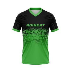 เสื้อเจอร์ซีย์ฟุตบอล4XL คอวีของแท้สั่งทำราคาถูก - Product Image 6