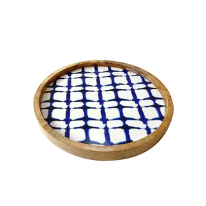 Bandeja de madera de forma ovalada ecológica para el hogar, hotel, restaurante, cafeterías para té, café, agua, bebidas, bandeja para servir - Product Image 5