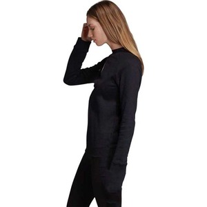 Sweat-shirts pour femmes à col rond et épaules tombantes, respirants, légers, 100% coton, streetwear, personnalisables sur le devant, qualité supérieure, automne - Product Image 4