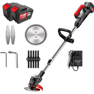 เครื่องตัดหญ้าไร้สายลิเธียมอเนกประสงค์ขายดีที่สุด แบบชาร์จไฟได้ 2-DIY อุตสาหกรรม OEM/ODM ปรับแต่งได้ รับประกัน 3 ปี - Product Image 1