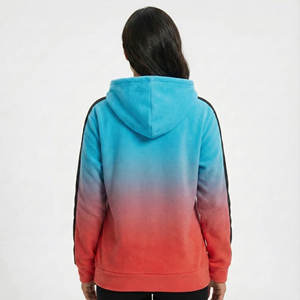 เสื้อฮู้ดดี้ผ้าฝ้ายหนานุ่มสั่งทำขายส่ง สไตล์สตรีทแวร์ ทรงโอเวอร์ไซส์ คุณภาพสูง สวมใส่สบาย ทรงหลวม แฟชั่นสำหรับผู้หญิง - Product Image 2