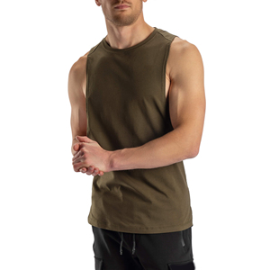 <b>Men's</b> Sleeveless <b>White</b> Ribbed Tank Top Vintage Athletic <b>Vest</b> 100% Cotton Muscle Fit <b>Men's</b> Shapewear Undershirt for Gym Use - Product Image 6