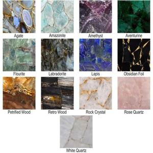 Cadre photo en marbre agate incrusté, fait à la main, luxueux, élégant, décoration d'intérieur, cadeau, cadre photo pour salon, décoration de pièce, marbre - Product Image 6