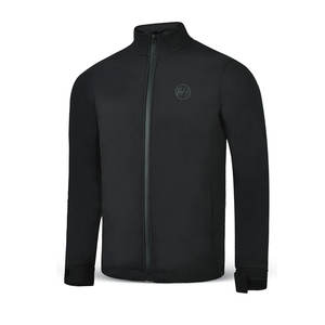 2024 chaqueta Softshell personalizada para hombre cómoda calefacción al aire libre senderismo impermeable con cremallera cuello alto High Street nueva letra - Product Image 1