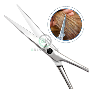 Ciseaux de coiffure de salon de qualité supérieure, ciseaux de barbier tranchants, ciseaux de barbier en acier japonais, outil de coupe de cheveux ergonomique - Product Image 2