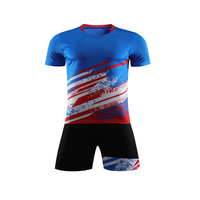 Camisetas y Pantalones Cortos de Tenis Unisex Personalizables, Sublimados, 100% Poliéster Transpirable, Logotipo Personalizado, Kits de Empaque Personalizados, Color Personalizado
