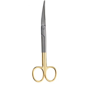Ciseaux chirurgicaux MEDIHEAL SURGICAL CORPORATION MMSC-H-3790 de classe I pour lifting facial, demi-or, pour salle d'opération, vente en gros - Product Image 5