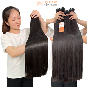Usine en gros 8 '-28' os droit Remy Extensions de cheveux naturel brut vietnamien faisceaux de cheveux humains - Product Image 2
