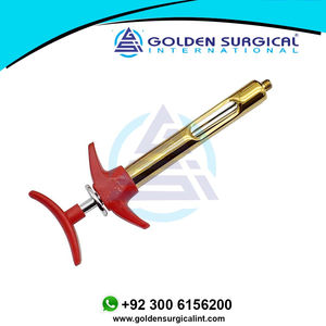 Seringue dentaire orthodontique 1.8ML Anesthésiques dorés roses Source d'alimentation manuelle Ensemble d'instruments chirurgicaux de couleur rouge - Product Image 2