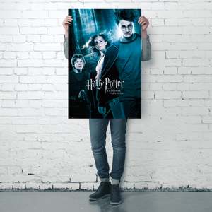 For Harry Potter and the Prisoner of Azkaban Wall <b>Poster</b> Black <b>Frame</b> Paper Material - Product Image 3
