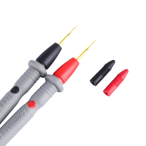 Chấ<span class=keywords><strong>t</strong></span> Lượng Cao Phổ Multimeter Probe Hai-Màu Xám Kim 10A 1000V Đầy Đủ Vỏ Bọc Dây Dẫn Bằng Đồng PVC Cách Nhiệ<span class=keywords><strong>t</strong></span> - Product Image 2