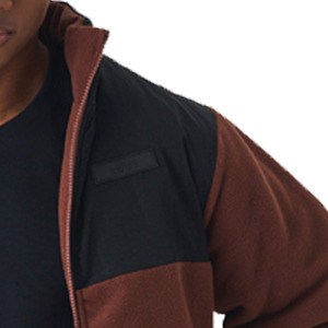 Meilleur Prix Vestes Polaire Unisexe Premium Véritable Polaire Coupe-Vent et Respirant Polaire Veste Couleur Unie Vente en Ligne - Product Image 4