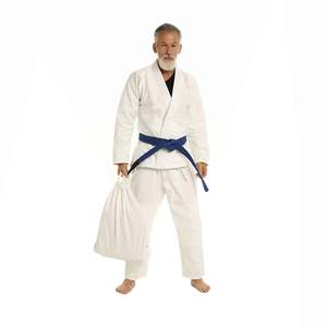 Venta al por mayor Unisex BJJ Gi uniformes Jiu Jitsu brasileño ropa de lucha transpirable de secado rápido poliéster algodón trajes de artes marciales OEM - Product Image 1