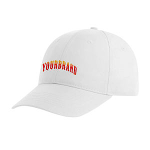 Gorra de béisbol personalizada al por mayor para hombre con logotipo personalizado bordado a mano estilo deportivo 6 paneles 100% algodón color sólido de alta calidad - Product Image 3