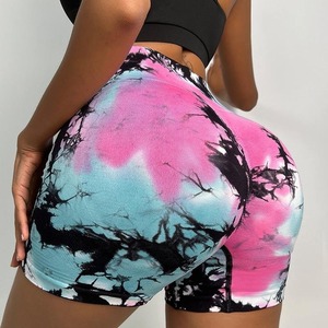 Pantalones cortos de gimnasio para mujer de alta calidad, nuevo diseño, pantalones cortos de Yoga suaves y transpirables de compresión rápida de tiro alto - Product Image 3