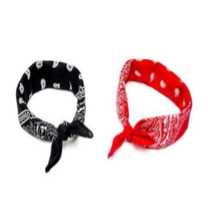 Logo personnalisé Fleur de cajou Impression numérique Carré Bandana en coton Polyester Prix bon marché d'usine Écharpe en coton Bandana pour le visage - Product Image 5