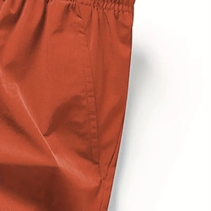 Conception personnalisée pour hommes 100% toile de polyester Fitness Shorts couleur unie taille élastique cordon respirant poches Gym Workout - Product Image 4