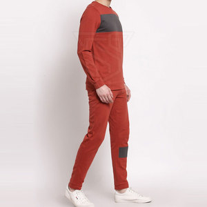 Conjunto de Sudadera con Capucha y Pantalones Deportivos de Algodón 100% con Logotipo Bordado en Chenilla Personalizado Similar al Icono para Hombre - Product Image 2