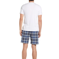 Conjuntos Deportivos de 2 Piezas para Hombre RAZERS IMPEX, Camisetas de Manga Corta de Secado Rápido 100% Algodón Tejido para Verano + Pantalones Cortos, Estilo Casual Deportivo
